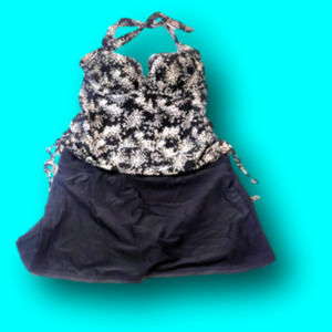 HALTER Tankini swim set
